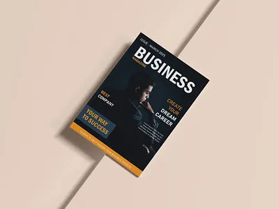Business Proposal Modern Magazine Design Template a4 annual report booklet brand branding design brochure brochure design business identity business profile business proposal company brochure cover page dark blue identity layout magazine marketing product catalog proposal proposal design