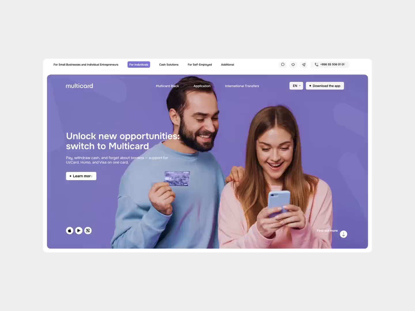 Example of Website Development