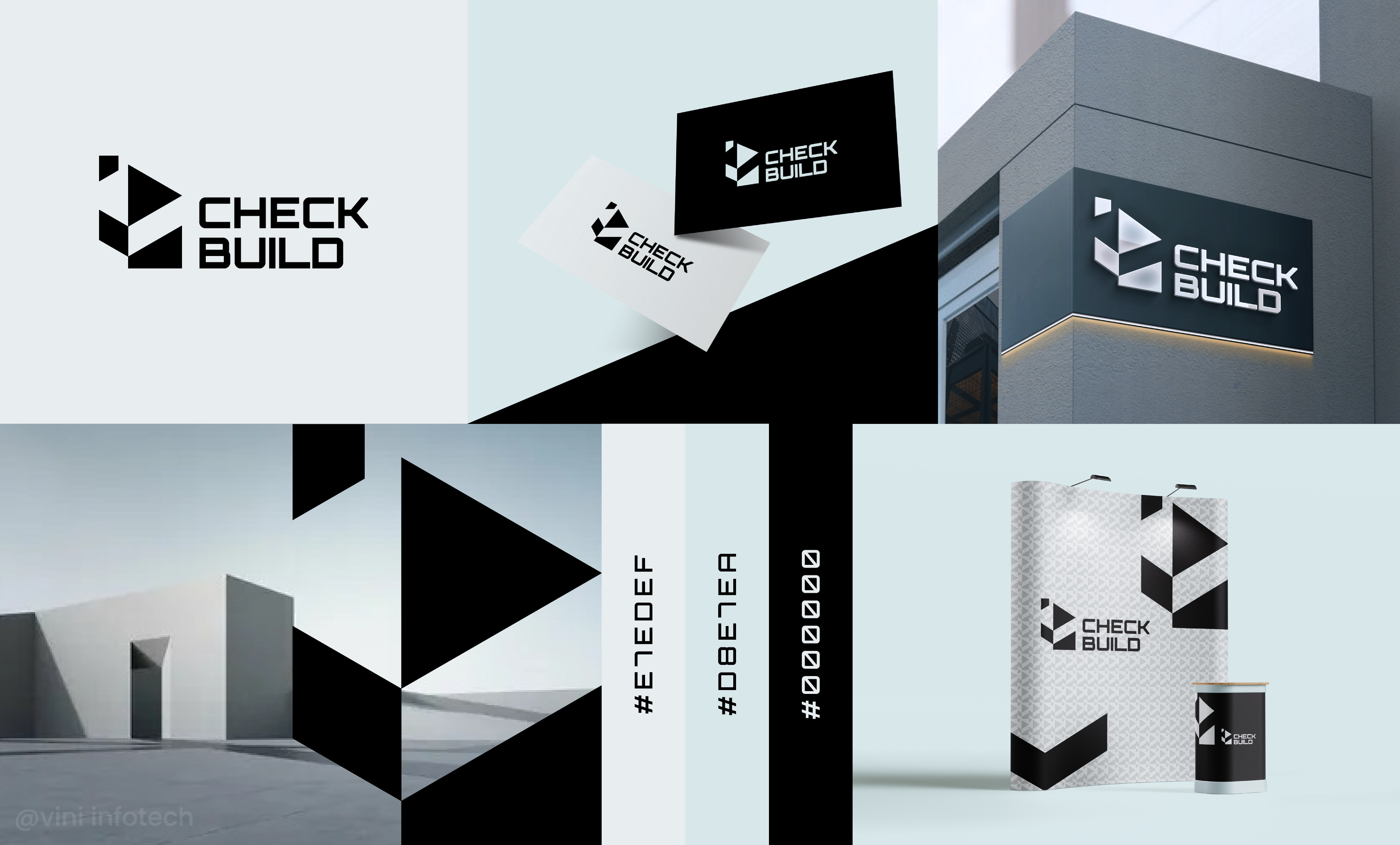 Check Build Branding branding graphic design logo