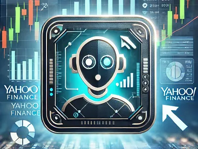 Stock Advisor AI branding graphic design illustration ui