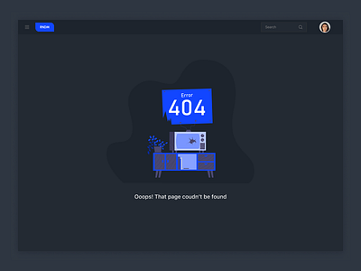 404 Page 404page dailyui darkmode lightmode ui