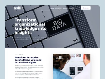 Asilia Part III: Showcasing Services with Precision and Purpose branding datawebsite figma graphic design landingpage moderndesign responsive typography ui userdesign userexperience userinterface ux web web development webdesign webdesigner webdevelopment website websitedesign