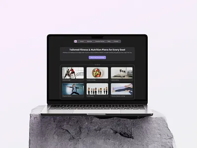 Gym & Fitness App UI – Stay Fit, Stay Strong mobile app ui uiux user experience user interface ux website