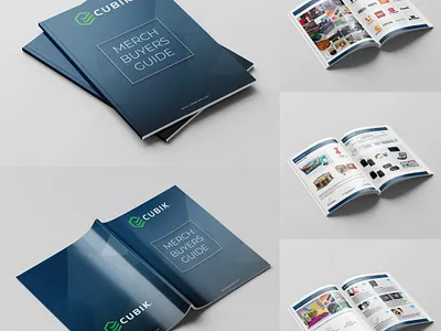 Booklet design project for CUBIK Promotions adobe illustrator booklet graphic design