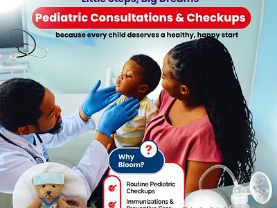 Social Media Design - Hospital (Bloom Hospital Nakuru) graphic design poster design social media