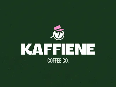 Kaffiene Coffee Co. Logo Concept brand identity branding character design graphic design logo logo design mascot minimal logo visual identity