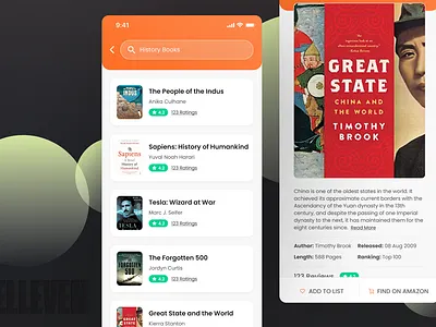 Book Discovery App branding design graphic design illustration logo search ui ux vector web design