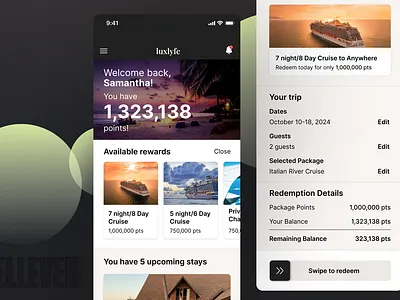 Luxury Travel Booking App branding design graphic design illustration logo search ui ux vector web design