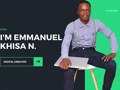 About ME - Digital Creator Portfolio 3d animation branding graphic design motion graphics ui