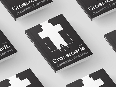 Book Cover :: Crossroads monochrome