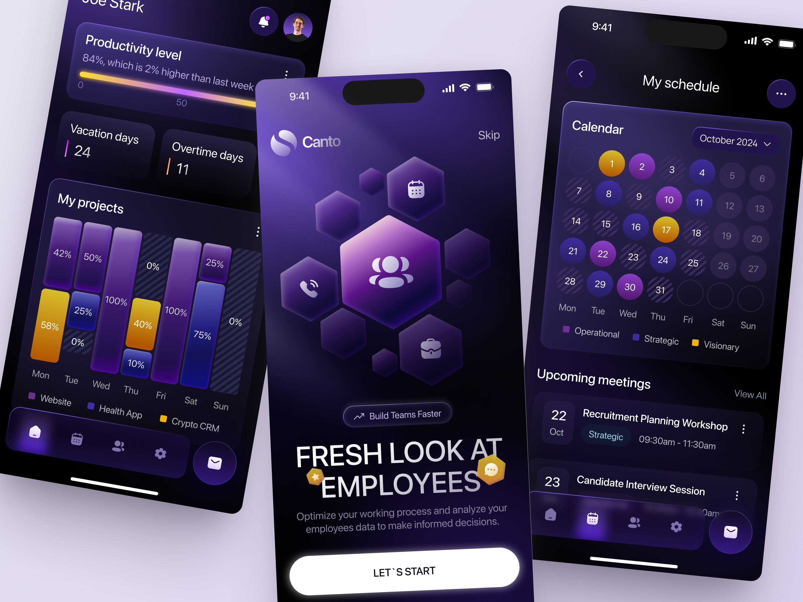 Example of Mobile App UX/UI Design  