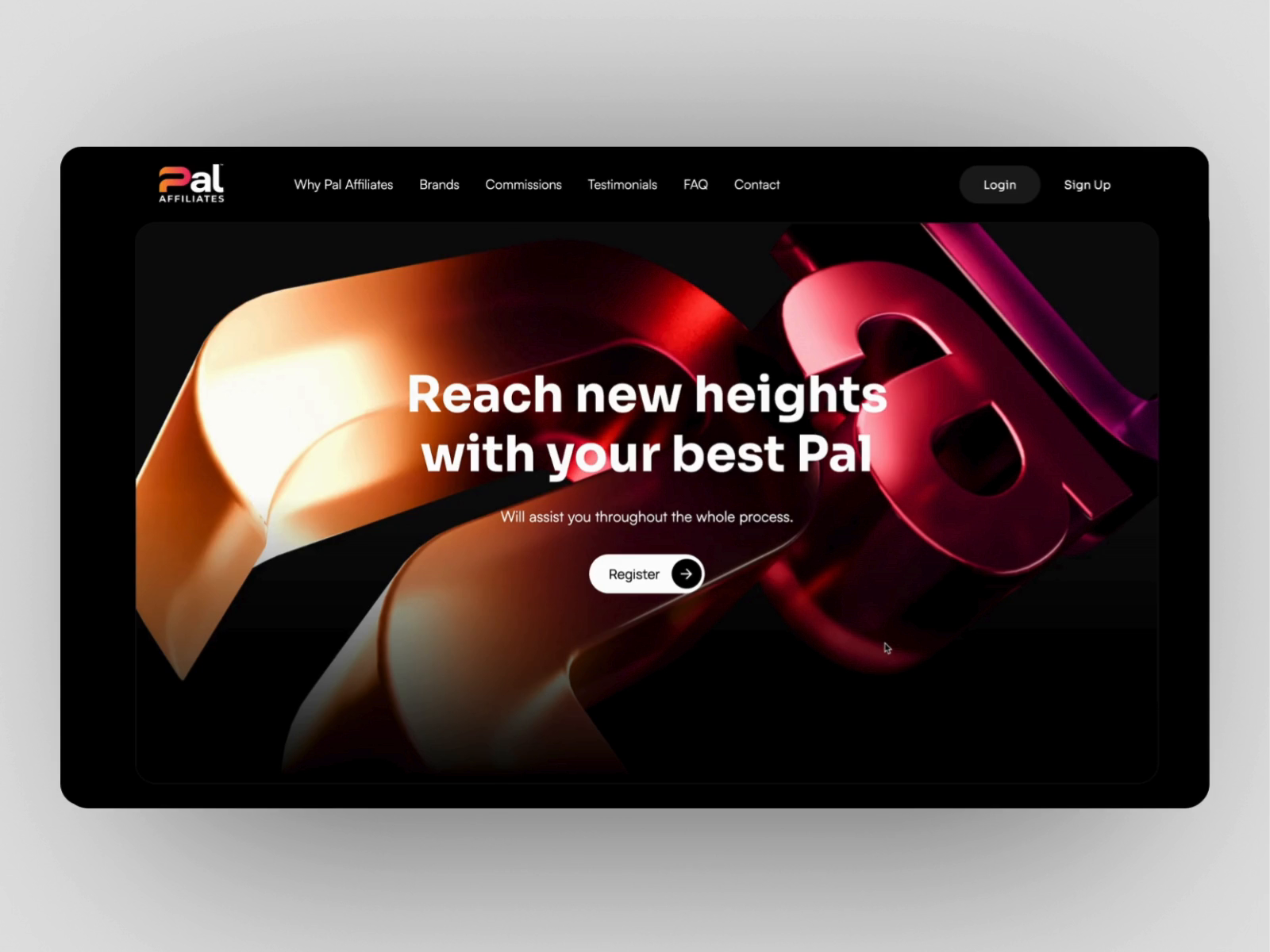 Example of Landing Page Design + Development