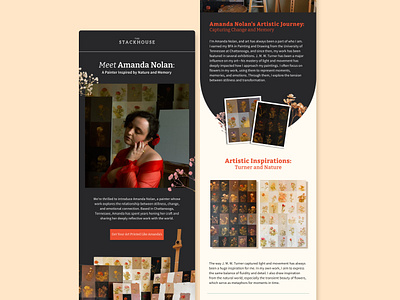 The Stackhouse Klaviyo Email Design art email design art printing service design email email design email design ideas email design inspo email marketing email marketing design graphic design klaviyo klaviyo design klaviyo email design newsletter newsletters simple email design