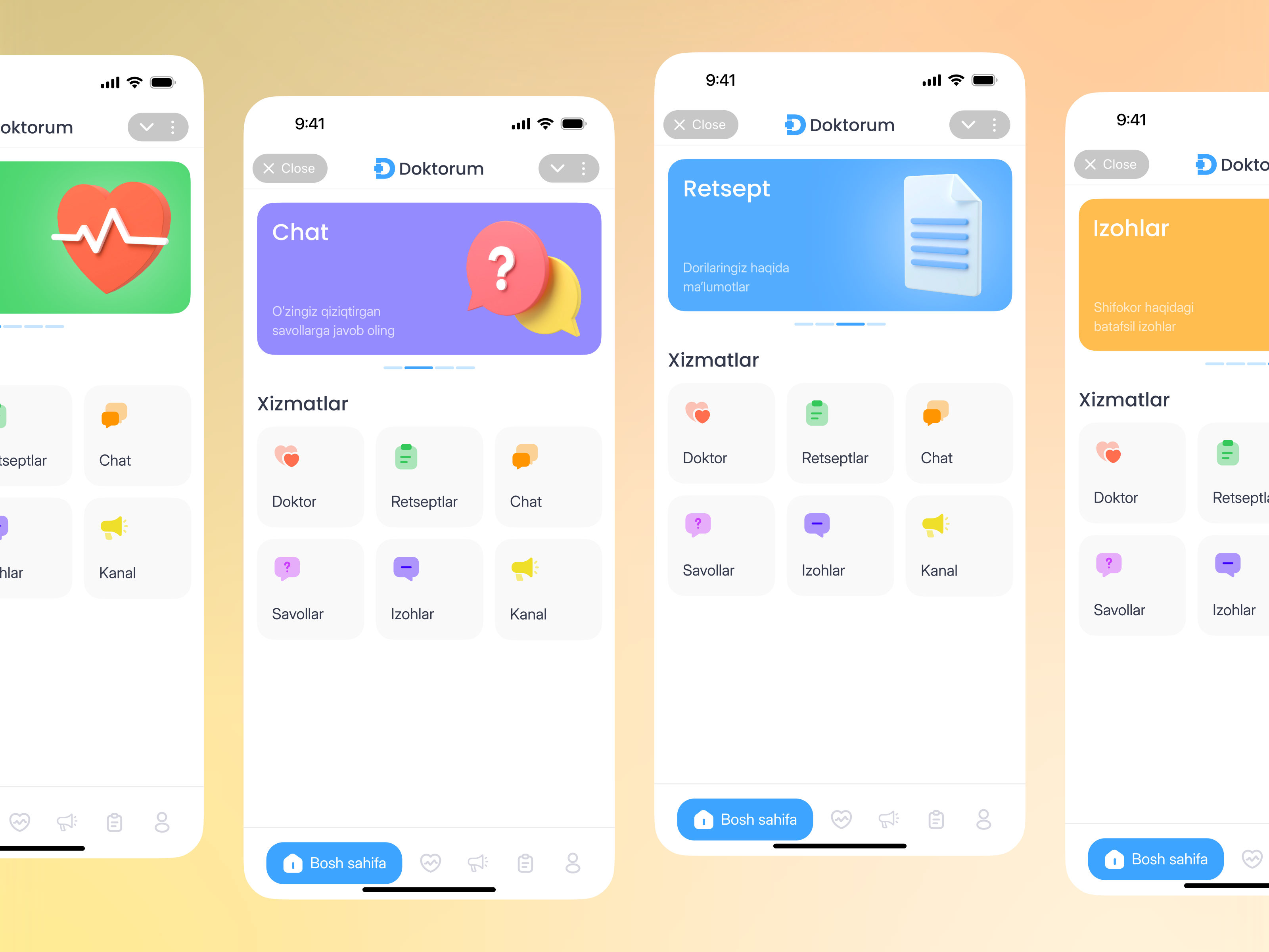 Home Page - Health Care Web App app design healthcare home page mobile design ui uiux web design