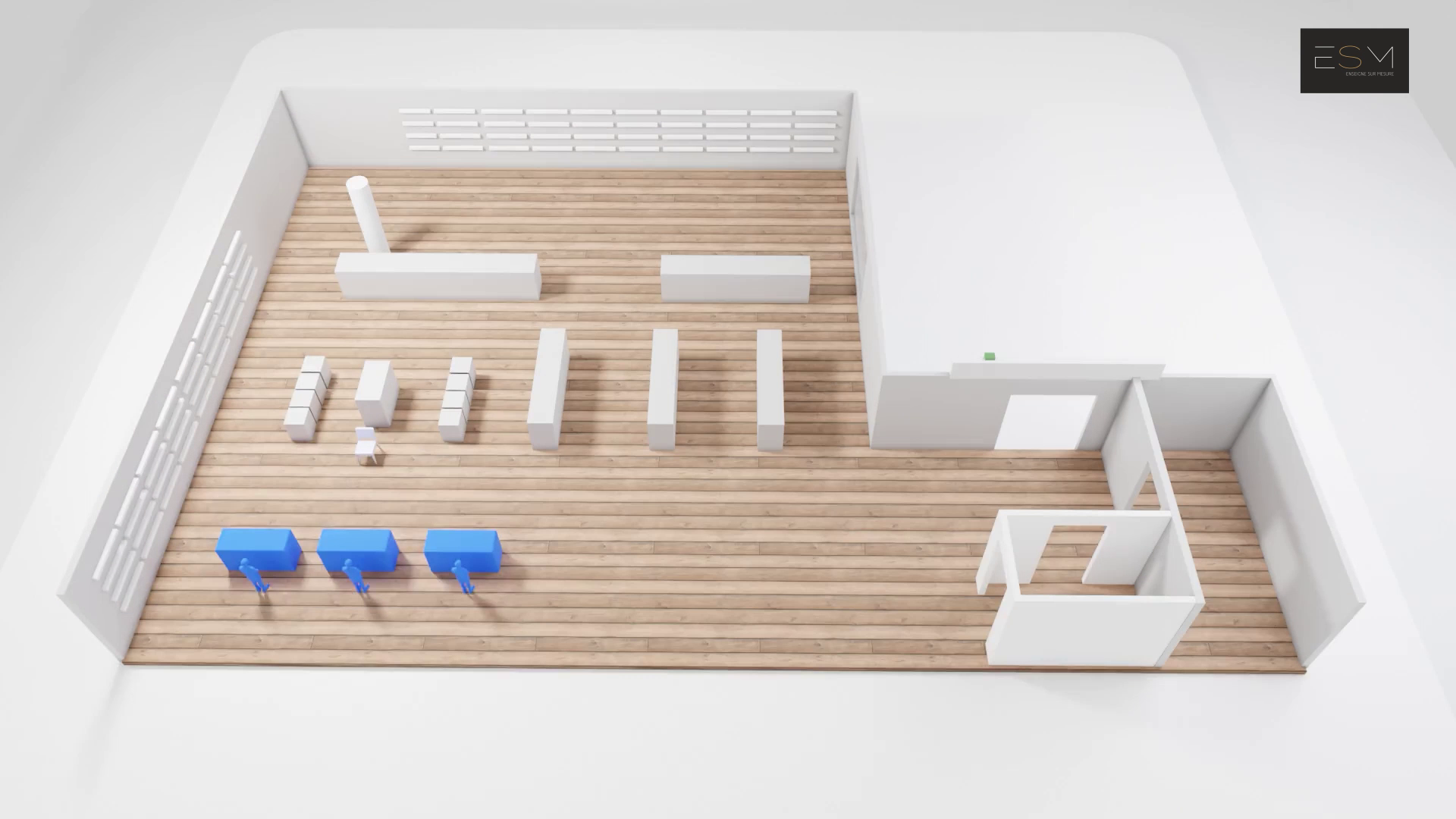 3d animation of an interior design 3d animation design flat motion graphics vector