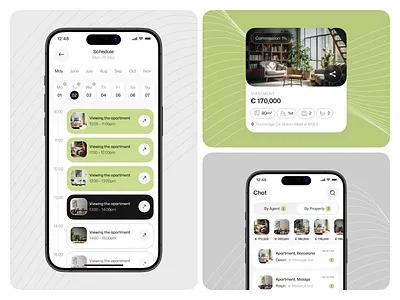 Real estate - Mobile agent assistant agent assistant app app design branding design design concept figma inspiration logo mobile mobile app mobile assistant mobile design real estate ui ux