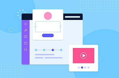 Product tour software animation | Appcues animation appcues design hotspot illustration modals notifications onboarding product tour progress saas tour ui vector