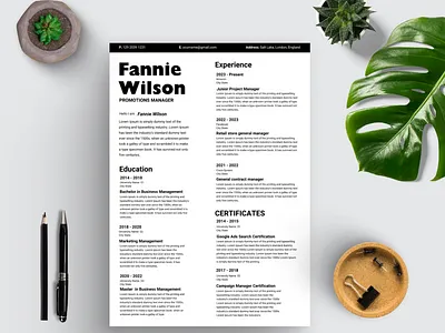 Bold Resume Template branding canva template cover letter curriculum vitae cv cv design cv template graphic design modern resume professional resume resume resume design resume template