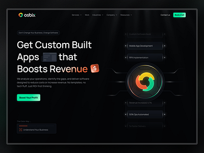 Landing Page design