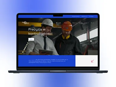Landing page concept for automotive industry business landing page minimalist tech ui design website