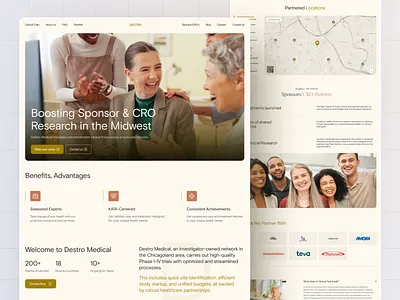 Destro Medical Website best dribbble shot clinic website consulting healthcare healthcare website homecare service homepage desig hospital landing page medical website medicine medicine shop online doctor appointment patient rehab centre telemedicine telemedicine website therapy website design website design inspiration