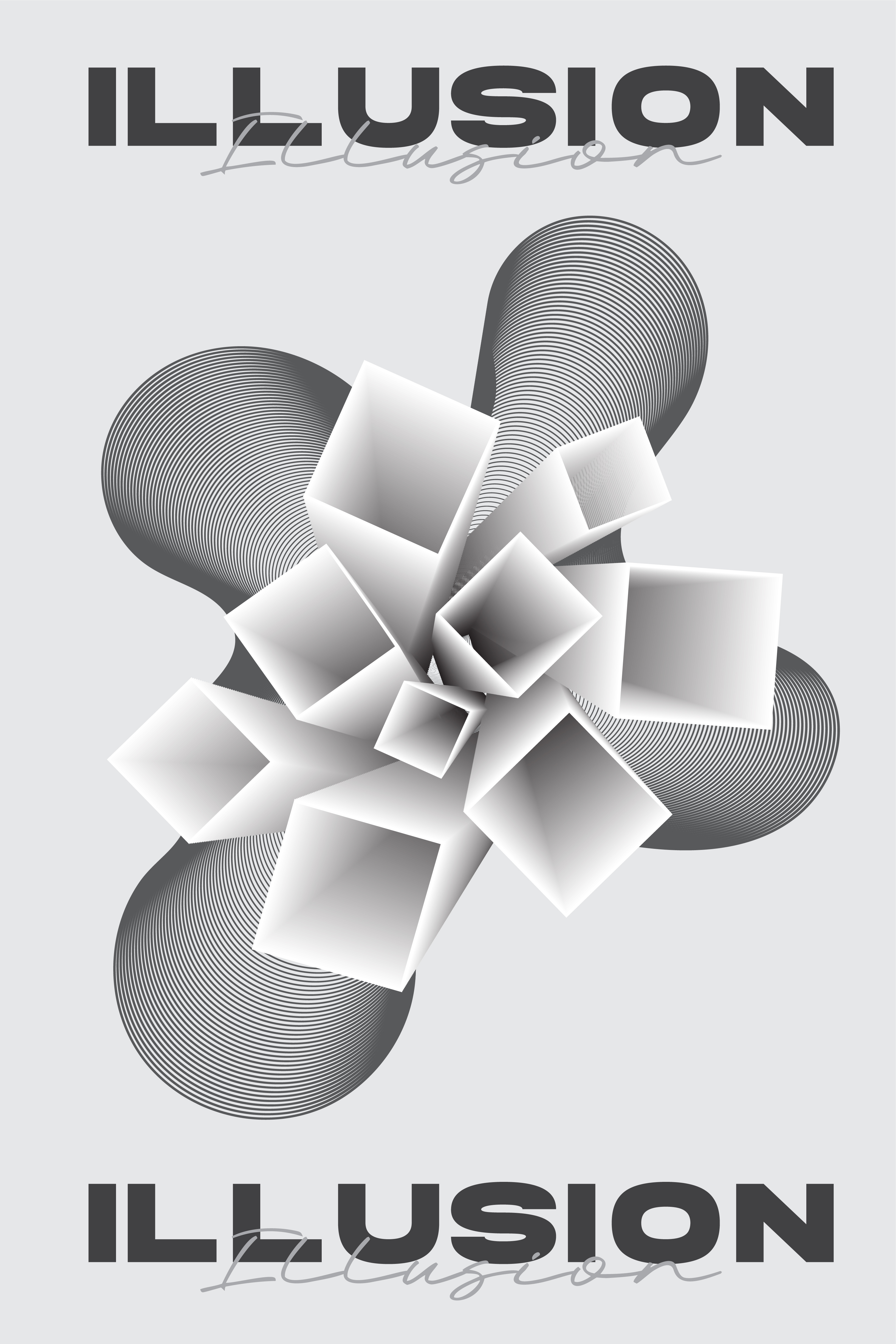 Poster Design 3d illusion adobe adobe illustrator art branding design designer graphic design graphic poster illustration poster poster design