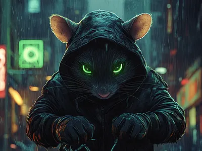 The third and final character branding graphic design