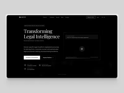 AILawyer – Transforming Legal Intelligence aiforlawyers aijustice ailawyer airesearch branding figma figmadesign lawtech legalai legaltech uidesign uiux