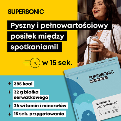 Supersonic META/ADS Campaign ads design graphic design meta
