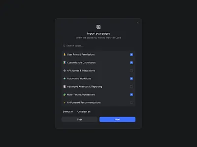 Import app design ui ux web