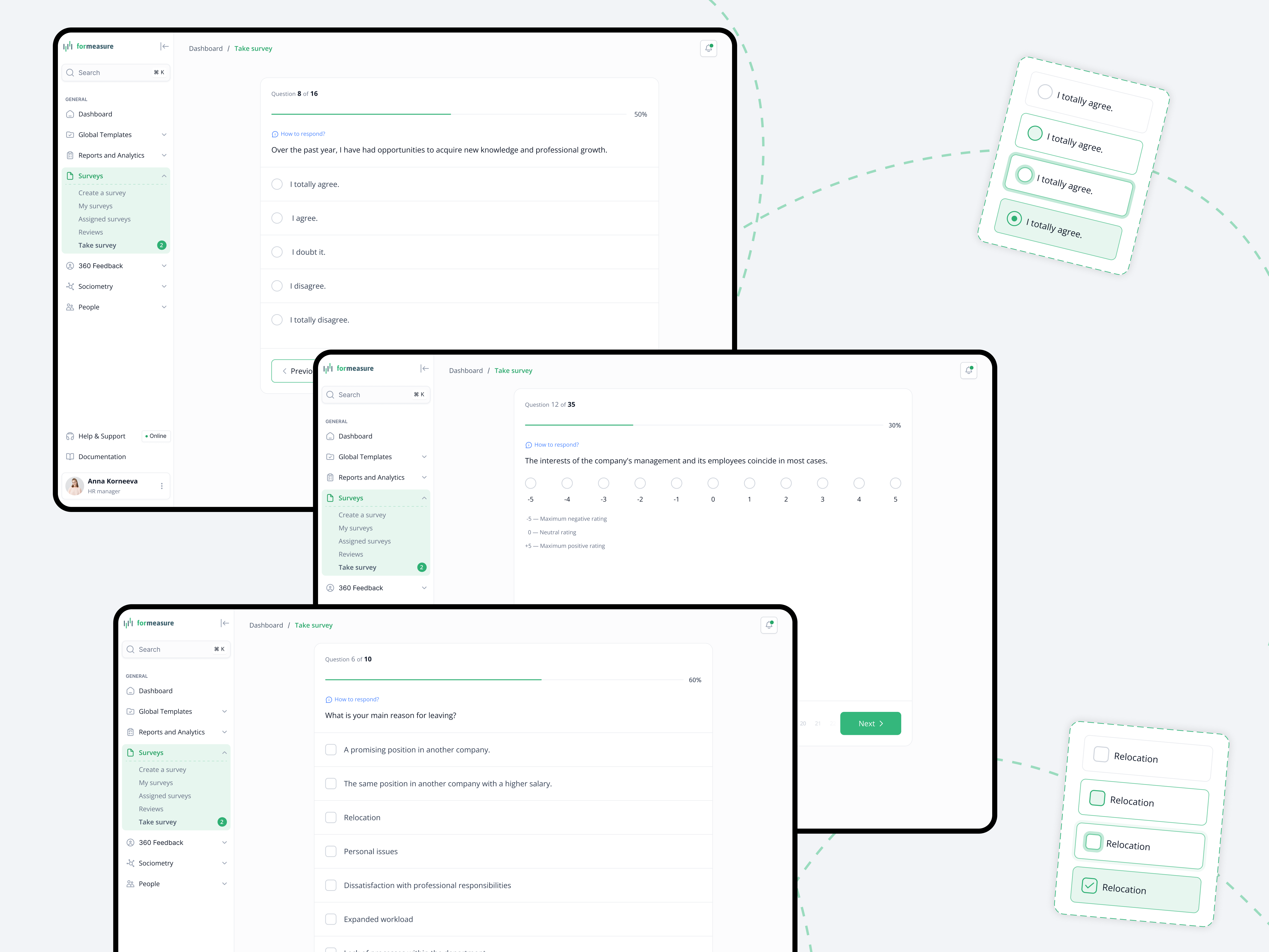 HR platform | Dashboard | UX UI design | Web app by Maria Ignatenko on ...