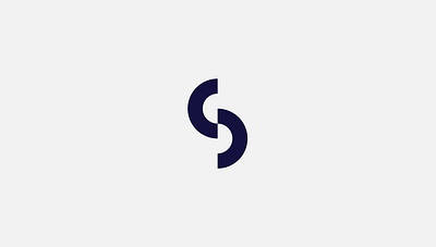 S Monogram branding clean design flat geometric graphic design grids letter logo monogram s simple symbol