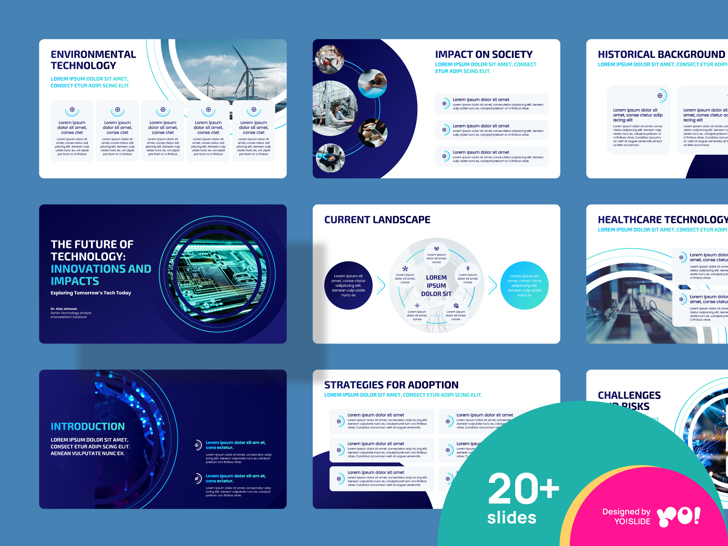 FUTURE TECH Technology Presentation PowerPoint Template branding design diagram pitch deck powerpoint ppt ppt template presentation ui