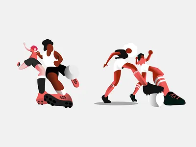 Ida Sports branding illustration sports