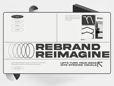 Clean & Modern Website Hero Section Design-01 animation clean dashboard design concept design inspiration experimental design homepage landing page minimal modern prototyping redesign simple typography ui design ui inspiration website