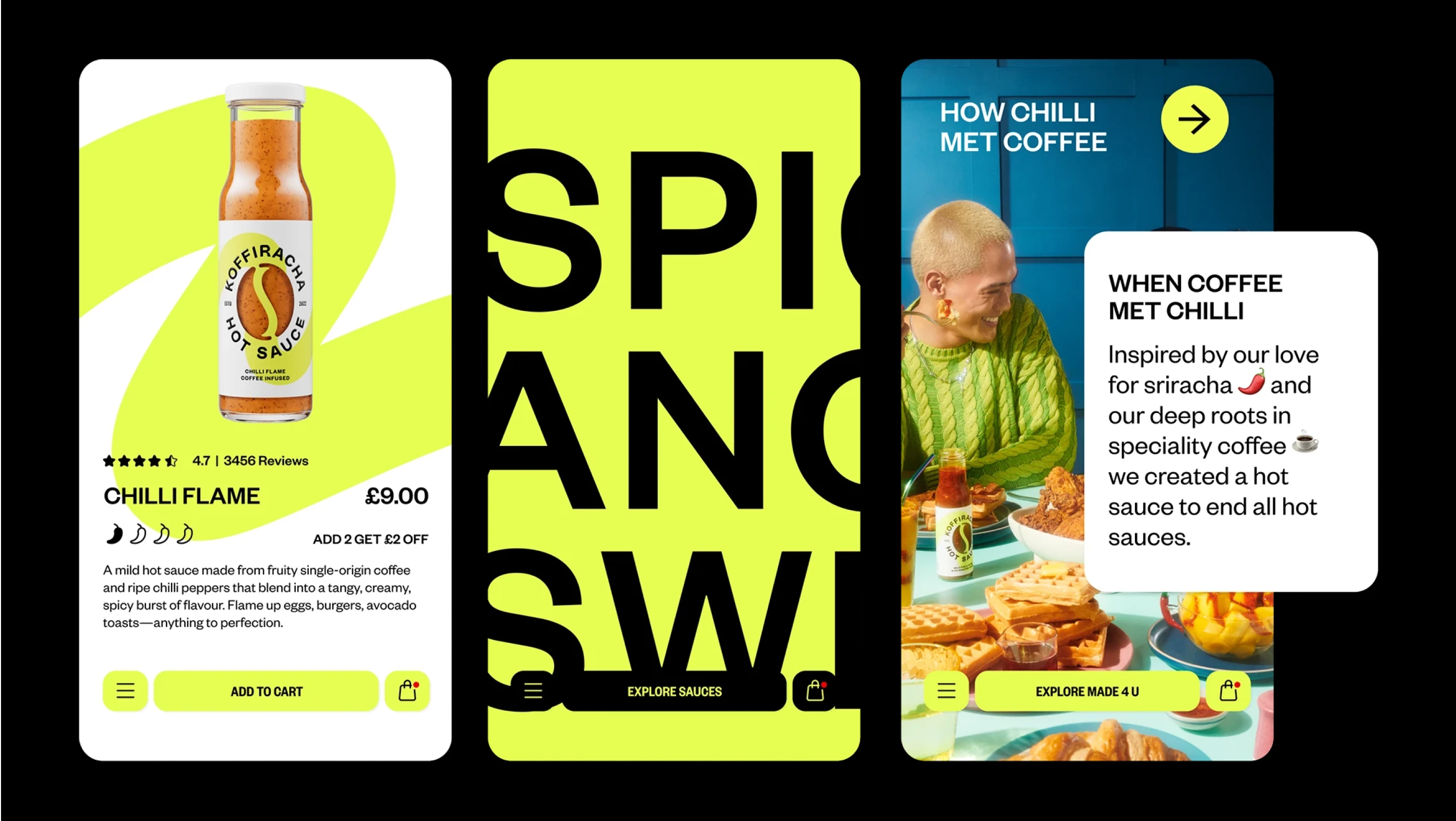 Example of Custom Webflow/Shopify Ecommerce Website