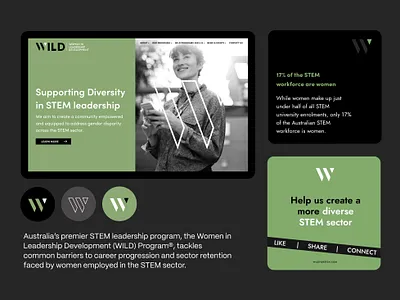 WILD Branding biotech branding design graphic design logo