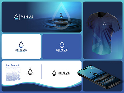Minus Filtration Logo brand identity branding business logo clean logo creative logo design graphic design identity design logo logo design logo designer logo inspiration logo maker logomark logotype minimalist logo modern logo professional logo vector logo visual identity