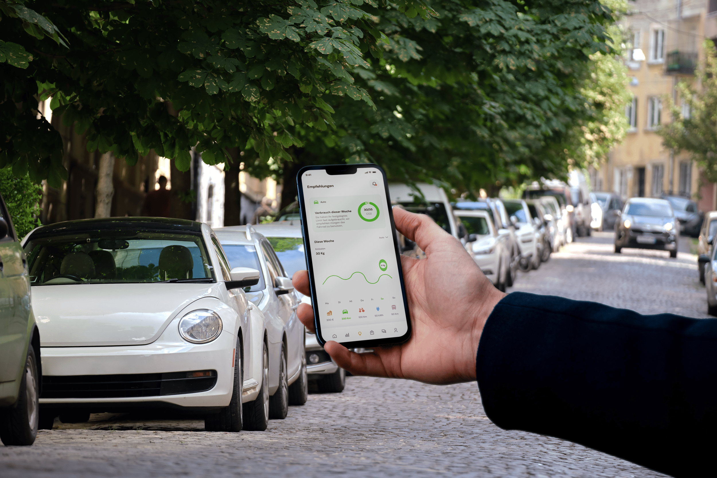 EcoScore app graphic design ui ux