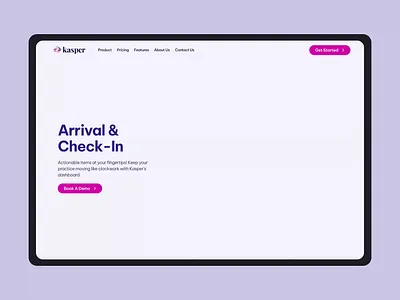 Kasper | Animations animation dentist graphic design motion graphics productivity software webflow website design