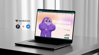 Healthy wellness - Website design animation desktop figma mobile ui ux webdesign webflow website