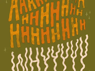 internal mood forever illustration lettering