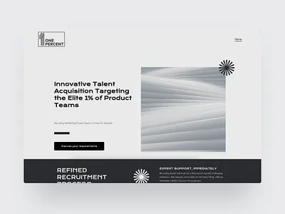Website design & development: One Percent Elite Recruitment branding dashboard design interaction design landing page mobile ui product design ui ui design user experience ux design web app ui website design