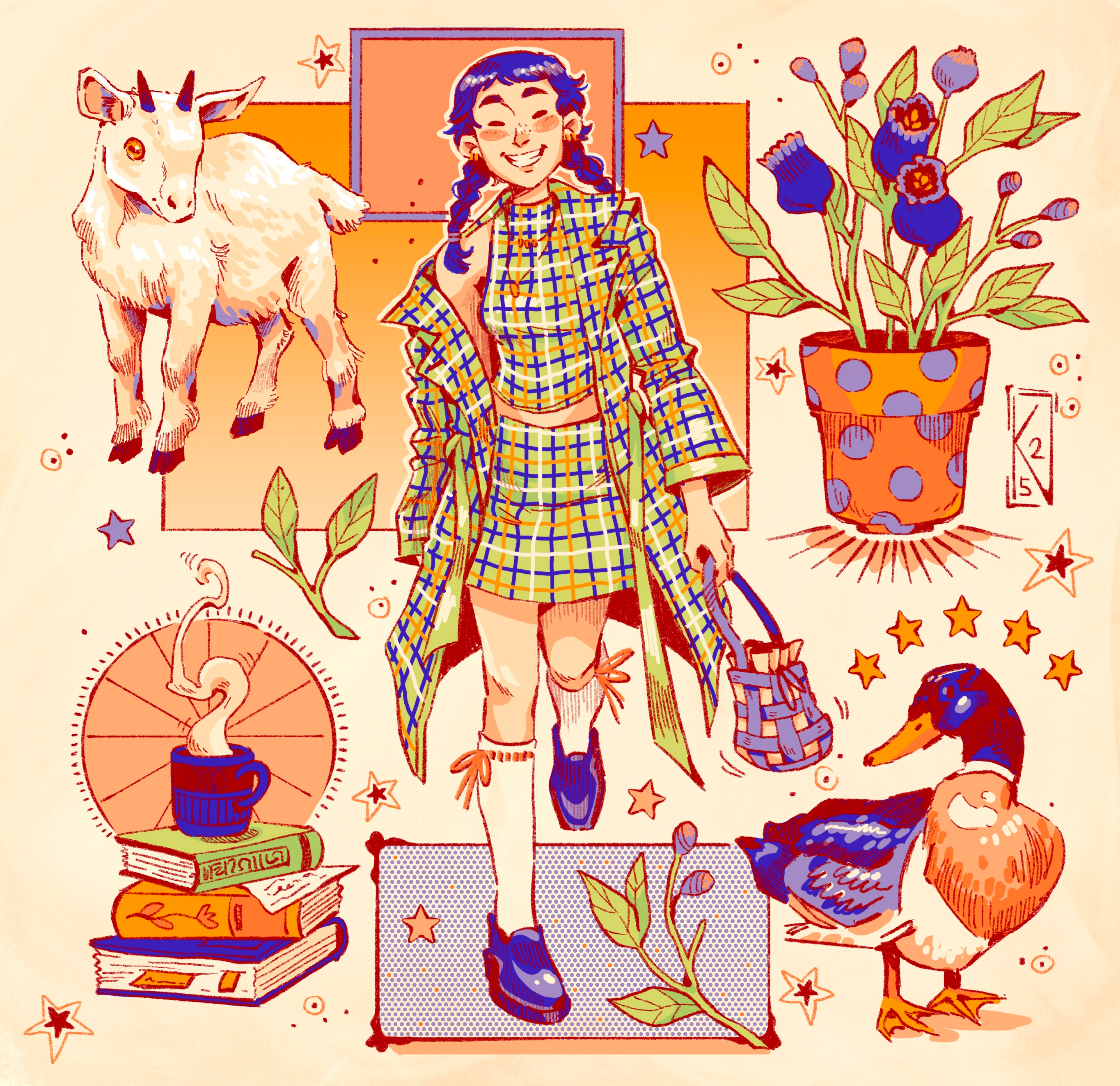 Sketchbook No.1 digital art digitalart drawing fashiongirl illustration painting procreate procreateapp sketchbook