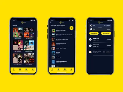 Blockchain Based Music Streaming Royalty App Design