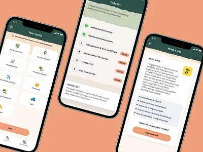 End of life planning app: Deadsafe