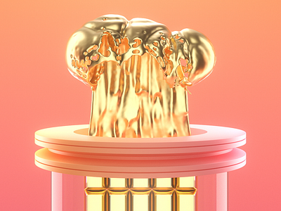 Liquidate 3d animation illustration motion graphics