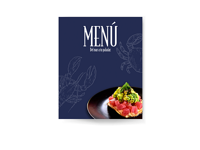 Menu Desing | EL MARISCON. branding design desing graphic design illustration logo materialpop