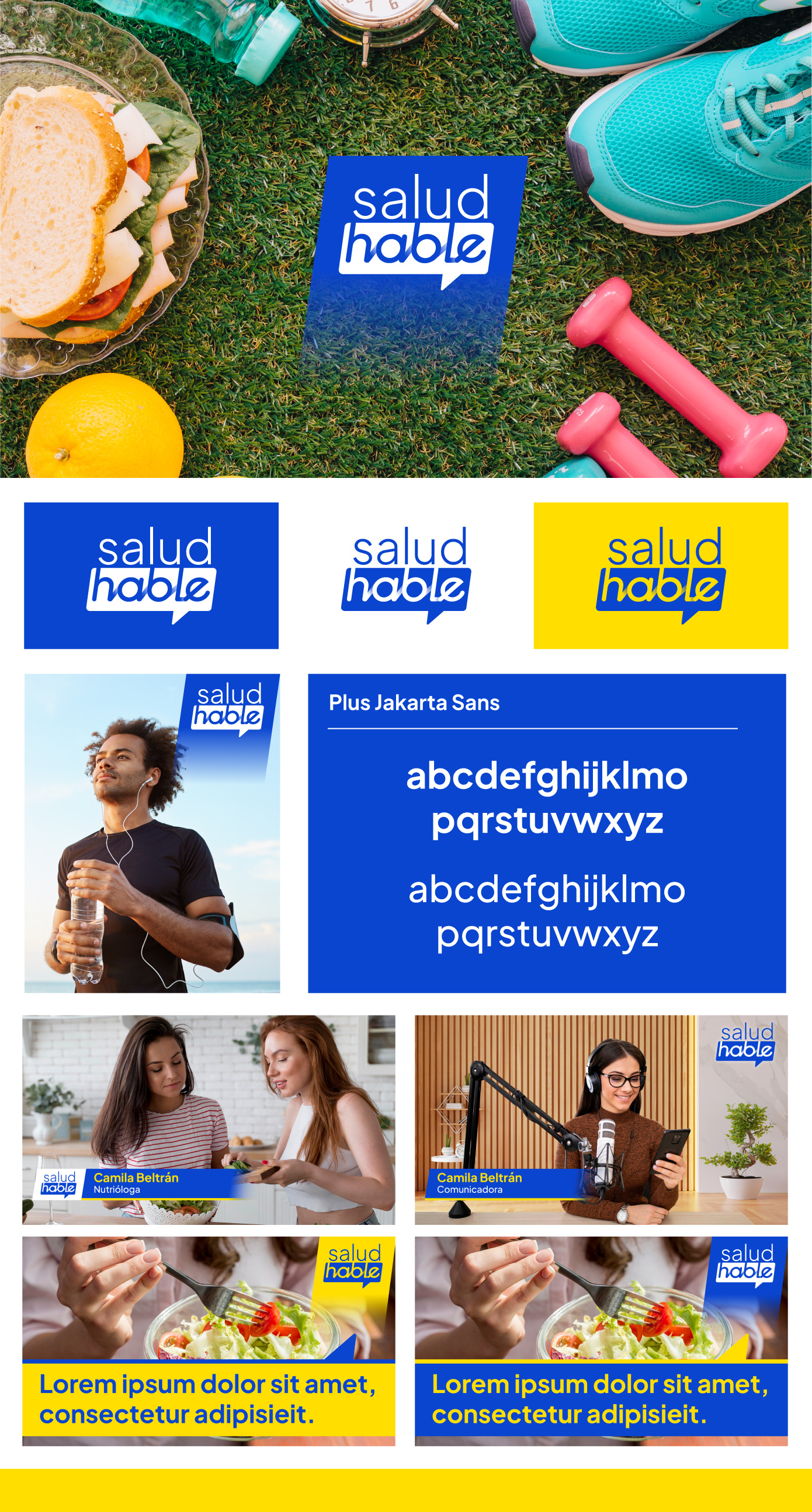 Podcast / Logo y aplicaciones... branding design graphic design health logo redes salud