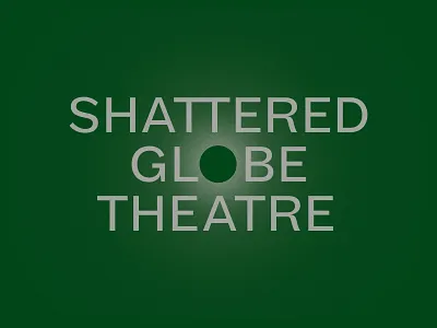 Shattered Globe Theatre Logo branding logo theatre
